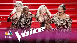 Miley Cyrus - Man! I Feel Like a Woman (Shania Twain Cover) feat. The Voice "Team Miley"