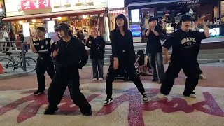 Hongdae busking Crew BLAST KISS OF LIFE - Shhh ver_dolpari @team_blast_official