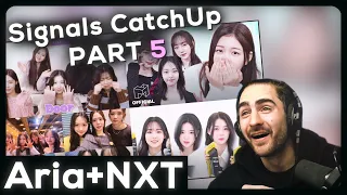 tripleS Signals CatchUp reaction | PART 5 - Aria Era + NXT moving in HAUS