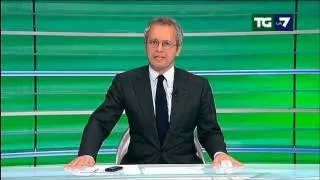 Chiusura Mentana TG La 7 conferma dimissioni apertura a Santoro 2011 12 14.wmv