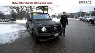 2019 Mercedes-Benz G-Class G 63 AMG SUV | Video tour with Spencer