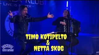 Timo Kotipelto & Netta Skog - Out in the Fields , Toppila Klubi 16.3.2024 @RunoPe_Music