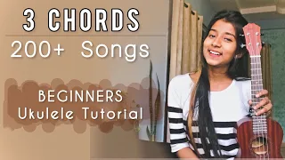 3 Chords & 200+ Songs | Ukulele Tutorial | Ritika Biswas