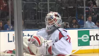 Braden Holtby's pre game ritual