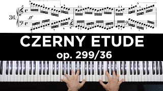 𝗕𝘂𝘁 𝗴𝗲𝘁𝘁𝗶𝗻𝗴 𝗠𝗔𝗗 𝗯𝘆 𝘁𝗵𝗲 𝗲𝗻𝗱 𝗼𝗳 𝗶𝘁 | Czerny Etude op. 299 No. 36 in C Major