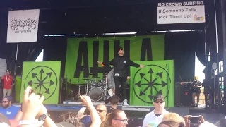 Attila Warped Tour 2017 Moshpit