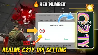 Realme C21y me dpi ki value kitni rakhe || dpi setting Realme C21y..