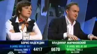 "К барьеру" В.Жириновский vs Б.Надеждин