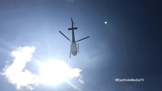 Memorial Day LAPD Flyover Cinco Puntos Boyle Heights East LA 2019