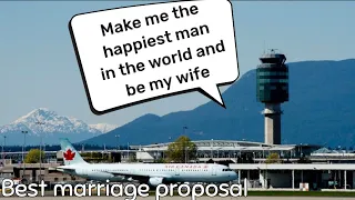 Atc conversation - Best marriage proposal ever (Atc proposes to the passenger)