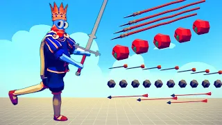 TRIBAL RANGED UNITS vs BOSSES 1 | TABS - Totally Accurate Battle Simulator