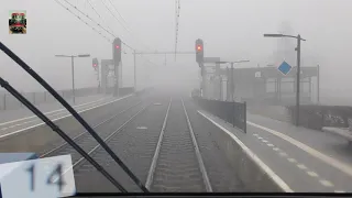 Ride along with the train driver from Groningen to Zwolle (With speedometer)