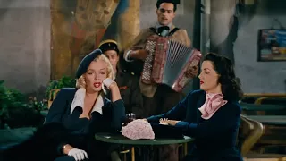 Marilyn Monroe & Jane Russell — ♫When Love Goes Wrong.../Gentlemen Prefer Blondesᴴᴰ