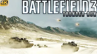 Battlefield 3 Tank Mission in 4K | Thunder Run