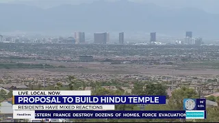 Residents conflict over whether to build Hindu temple in Henderson neighborhood
