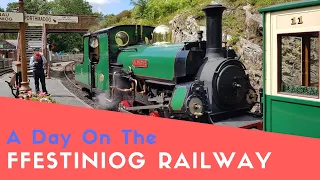 A Day On The Ffestiniog Railway - Reopened After Lockdown