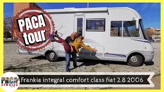 👀🚐 PACA tour!!👉 Así es nuestra  FRANKIA Comfort Class integral del 2006 #frankia #vantour #motorhome