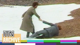 Glenys Kinnock and Neil Kinnock's Mishap on Brighton Beach (1983)