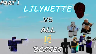 Lilynette vs All Item Asylum Bosses Challenge | Part 1