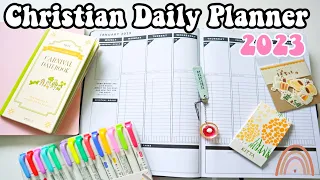 Christian Planner System 2023 | Functional Planning | Christian Daily Planner
