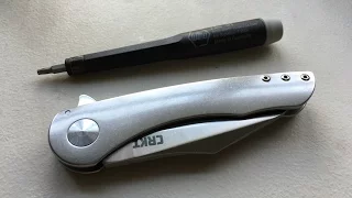 How to disassemble and maintain your CRKT Jettison Pocketknife