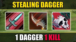 One Shot Stealing dagger [1 Dagger = 1 Kill] Dota 2 Ability draft