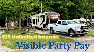 $25 Visible Party Pay Update | RV Internet on the Road