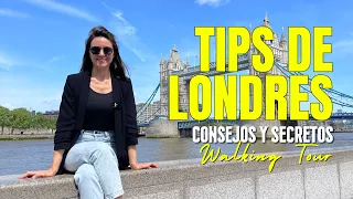 LONDON WALK 2022: TRAVEL TIPS AND SECRETS | Tower Bridge or London Bridge? Sky Garden & City Skyline