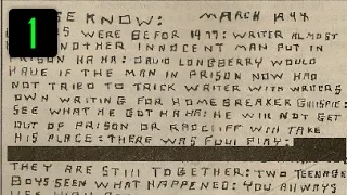 5 Crazy & Creepy Letters Ever Left Behind