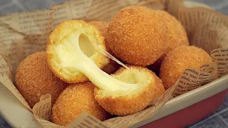 Картофельные шарики с сыром Potato balls with cheese 🥔🧀