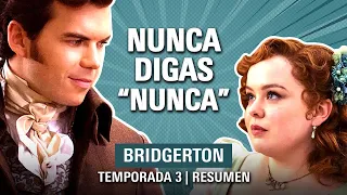 Bridgerton Temporada 3 Parte 1 RESUMEN  DETALLADO 🐝 | PENELOPE & COLIN