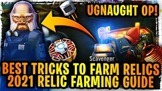 Best Way to Farm Relics Fast + Free in Galaxy of Heroes - Relic Farming Guide 2021 + Ugnaught is OP!