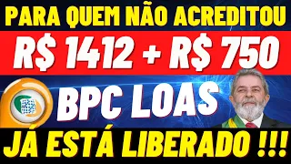 SURPRESA BOA PAGAMENTOS BPC LOAS + BOLSA FAMÍLIA 2024