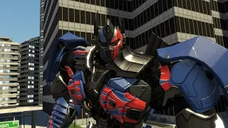 Nemesis Prime Vs Bumblebee Transformers Fight Scene SFM animation