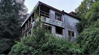 Das Hotel Waldfrieden war mal schön... Ein Lost Place der schon sehr herunter gekommen ist.