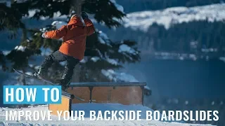 How To Improve Your Backside Boardslides On A Snowboard