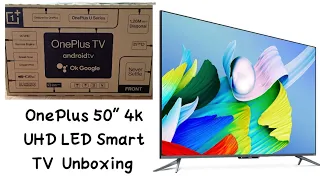 OnePlus 50" 4K UHD LED Smart TV-Unboxing