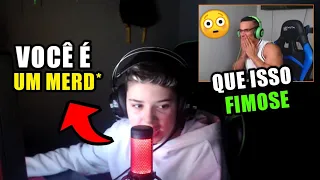 HUDSON AMORIM REAGINDO A THURZIN FARPANDO JOGADORES DA TMT APÓS SER FARPADO NO FREE FIRE