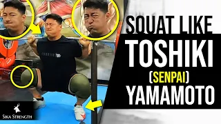 Learn To Squat Like Toshiki!