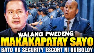 JUST NOW! Sen. Bato as 'SECURITY ESCORT' handang sumama sa pag-aresto kay Quiboloy para iwas gulo!