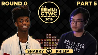 2019 CTWC Classic Tetris Rd. 0 - Part 5: Sharky vs. Microblizz