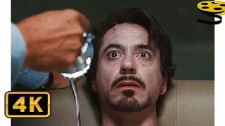 Обадайя Стейн парализует Тони Старка | Железный человек (2008) HD