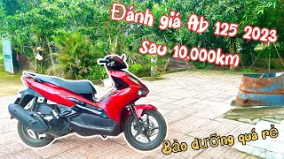 Đánh giá Air blade 125 2023 sau 10.000 km - Chi phí bảo dưỡng quá rẻ | Vlog | Phạm Linh TV