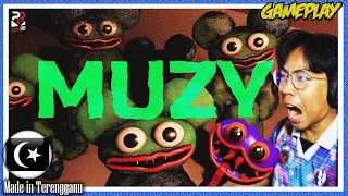 *SERAM!!* ADIK BERADIK HUGGY WUGGY KE NI?! || Muzy Full Gameplay  [Pok Ro] (Malaysia)