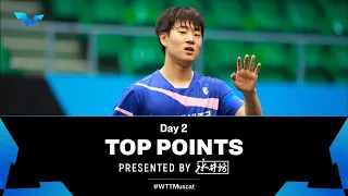 Top Points of Day 2 | WTT Contender Muscat 2023