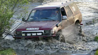 OFF ROAD за УНИМОГом Toyota 4RUNNER творит чудеса, капот под водой