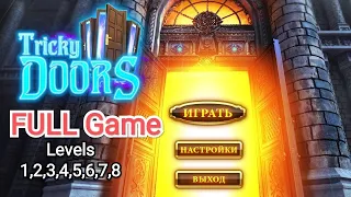 Tricky Doors Full Game ALL Levels 1 2 3 4 5 6 7 8 Walkthrough