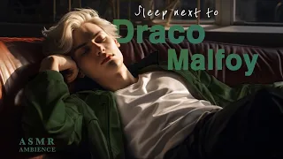 Harry Potter ambience | Sleep next to Draco Malfoy | You encounter him in the Slytherin Common room