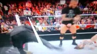 WWE Raw 9-16-13 Randy Orton rkos Daniel Bryan