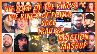 THE LORD OF THE RINGS: THE RINGS OF POWER - SDCC TRAILER - REACTION MASHUP - [ACTION REACTION]